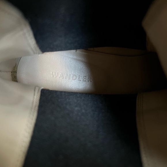 Wandler Rosa Lambskin Ankle Chelsea Boots - Picture 6 of 8